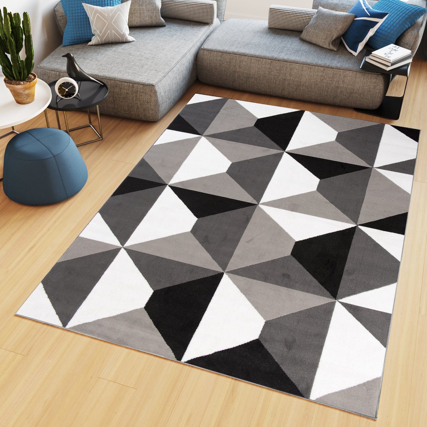 Tapiso Teppich MAYA, rechteckig, Höhe: 8 günstig online kaufen