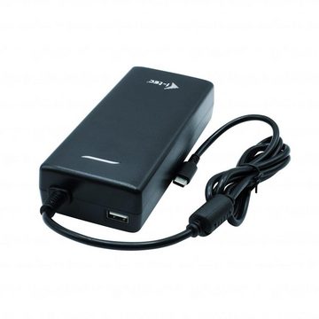 I-TEC Laptop-Dockingstation USB4 Metall-Dockingstation Dual 4K HDMI DP mit Power Delivery 80 W, + i-tec Ladegerät 112 W