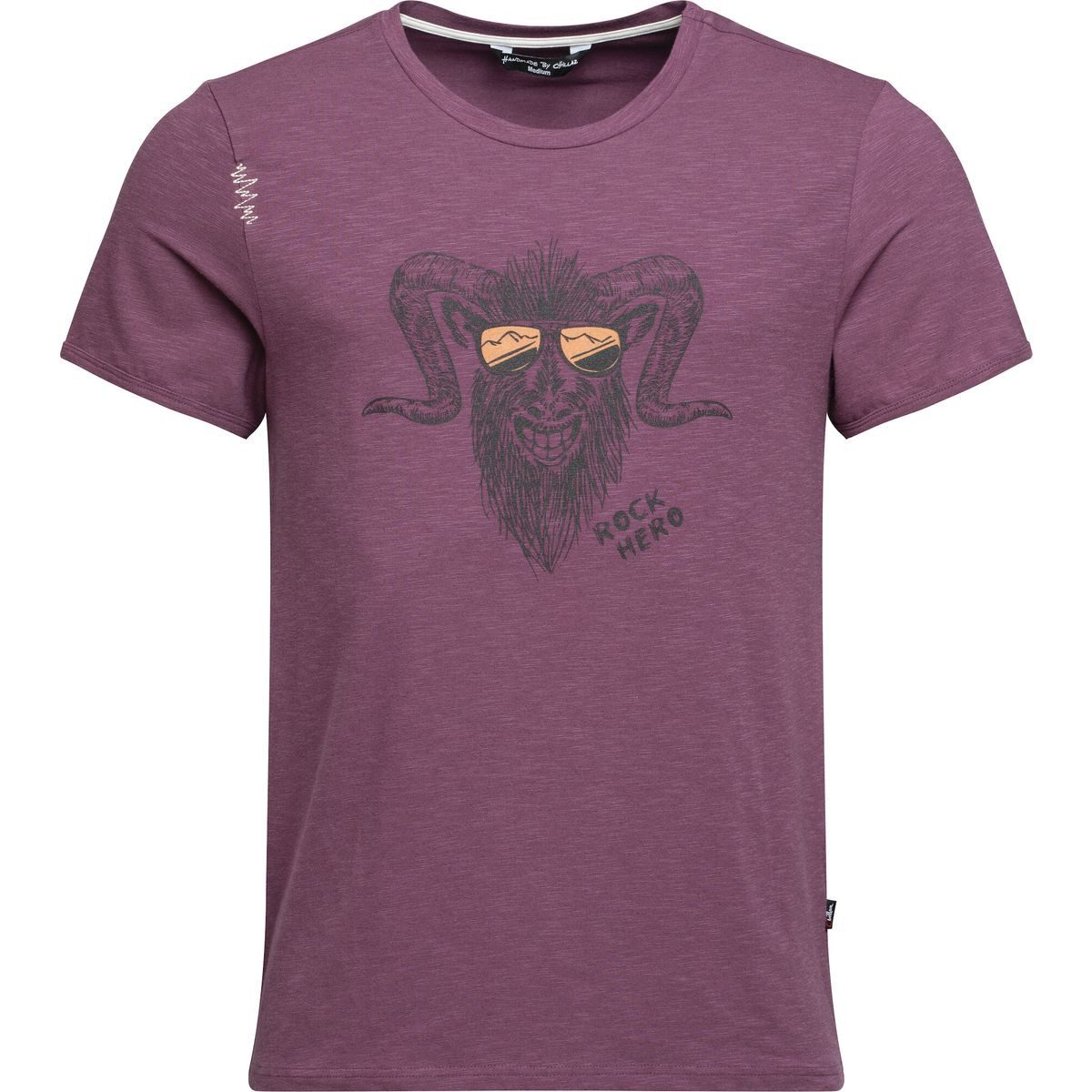 Chillaz Kurzarmshirt Rock Hero Super bequemes und nachhaltiges T-Shirt für Klettern, Wandern