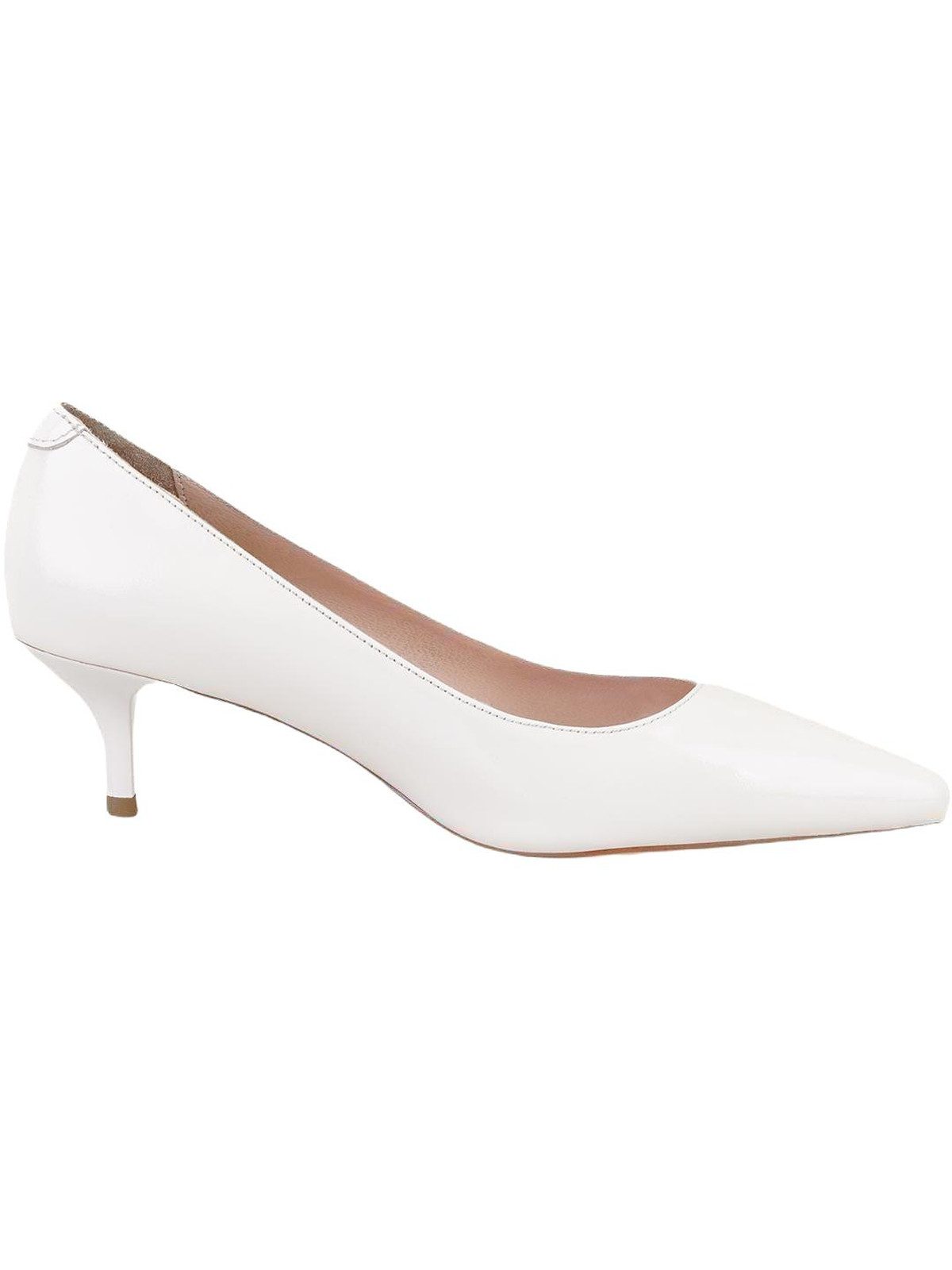 Desa Damen-Pumps aus Lackleder, klassischer Kegelabsatz Pumps