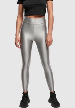 URBAN CLASSICS Leggings Urban Classics Damen Ladies Highwaist Shiny Metallic Leggings (1-tlg)