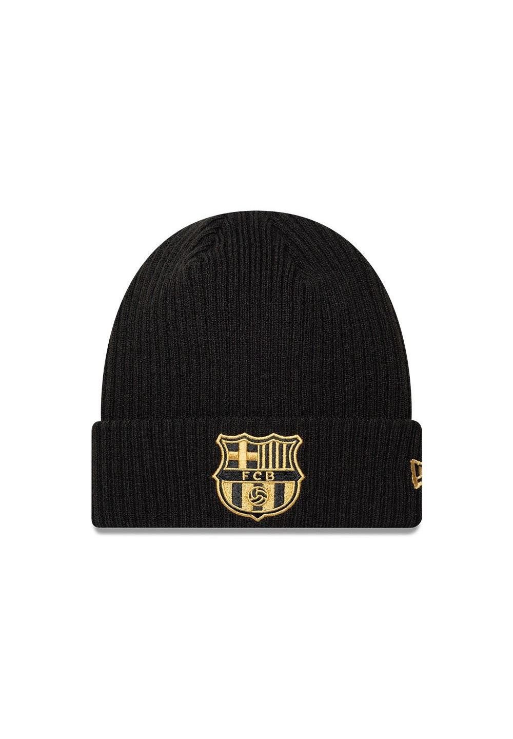 New Era Beanie FC Barcelona New Era Ribbed Cuff Beanie Schwarz (1-St)