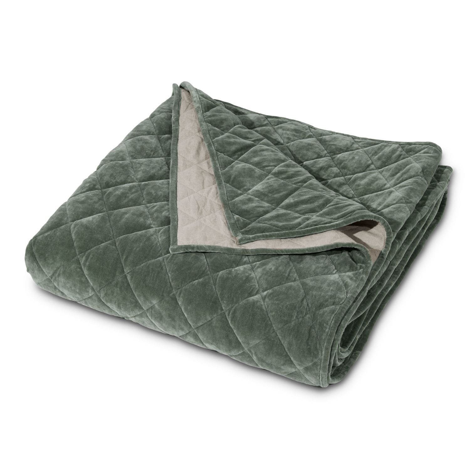 Mirabeau Tagesdecke Quilt Verdier grün günstig online kaufen