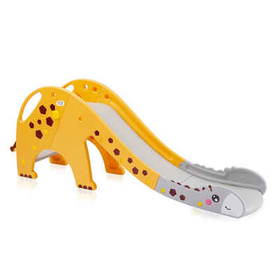 Baby Vivo Indoor-Rutsche Rutsche / Kinderrutsche - Giraffe in Gelb