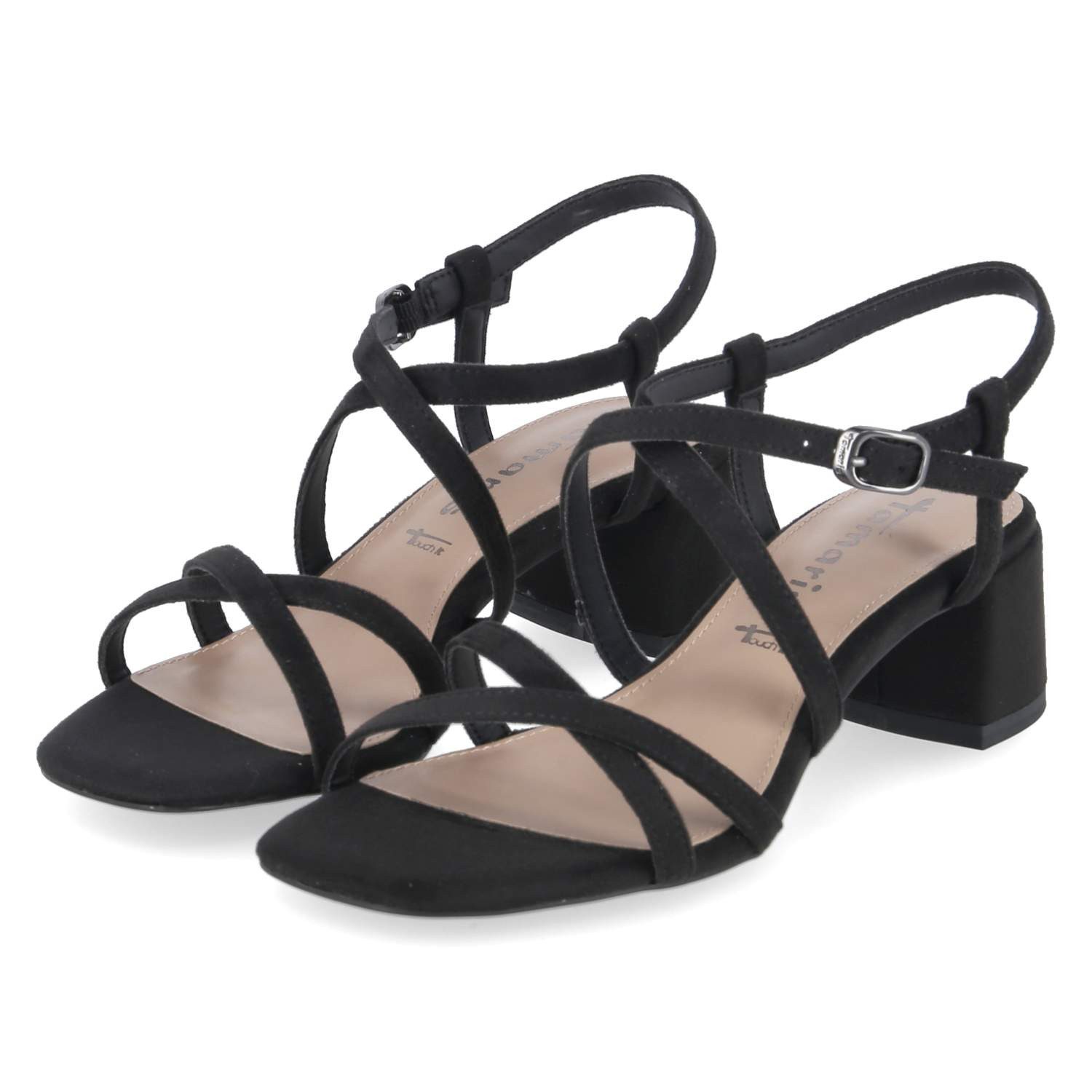 Tamaris 1-28204-42-001 Damen Textil black Sandalette