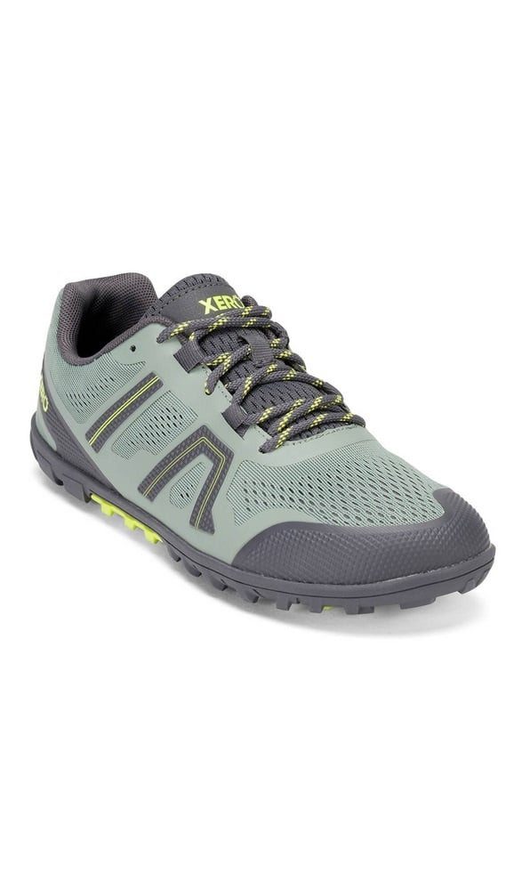 Xero Shoes Minimal-Travelschuhe Mesa Trail II grün/grau Damen Wanderschuh