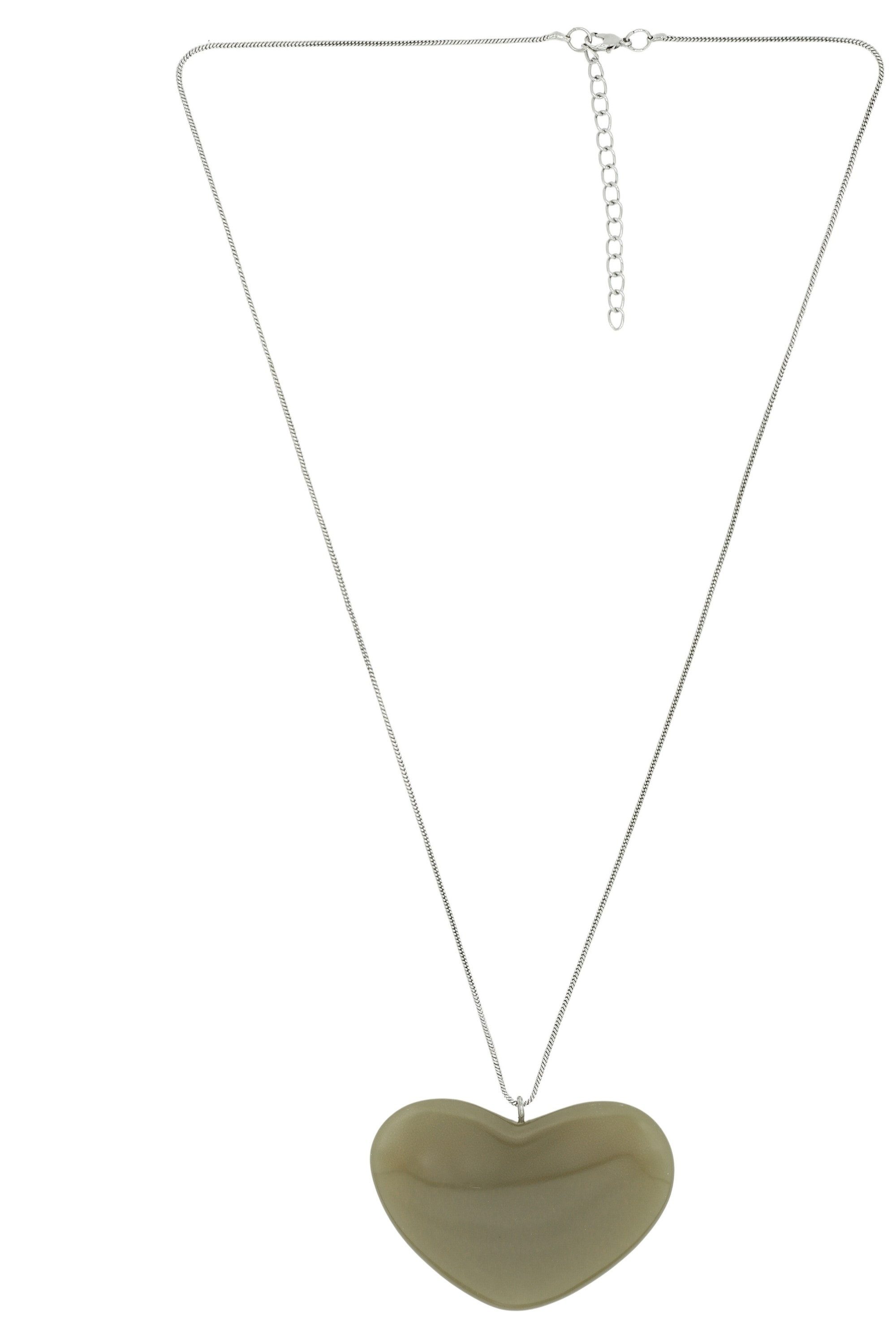 COLLEZIONE ALESSANDRO Lange Kette Amor, lange Kette mit Herzanhänger