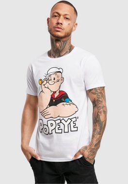 Merchcode T-Shirt Merchcode Herren Popeye Logo And Pose Tee (1-tlg)