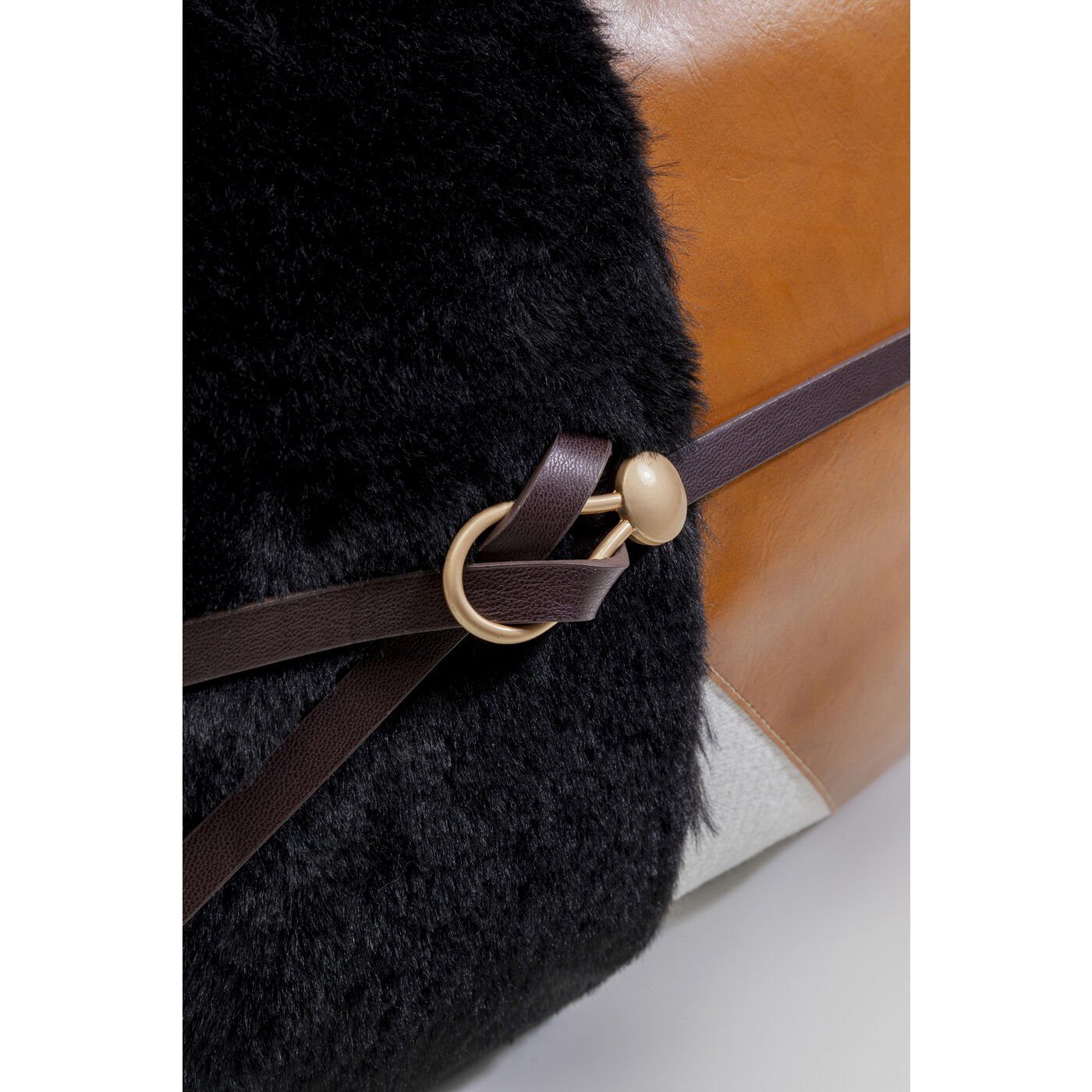 Kare Design Dekokissen Belt, Kissenhülle mit Füllung, 50x30 cm