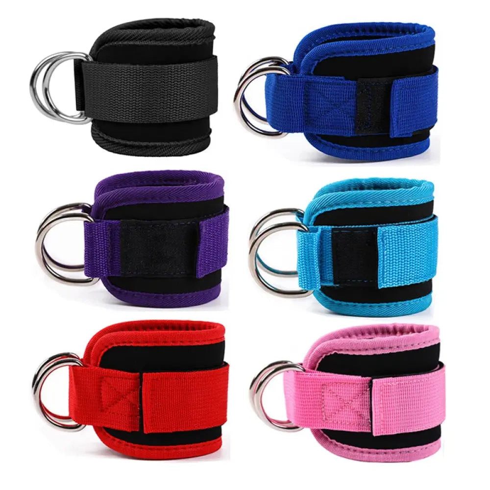 Sport-Knight® Trainingsmanschette Beinschlaufe mit Klettverschluss, Fußmanschette für Kabelzug-Training