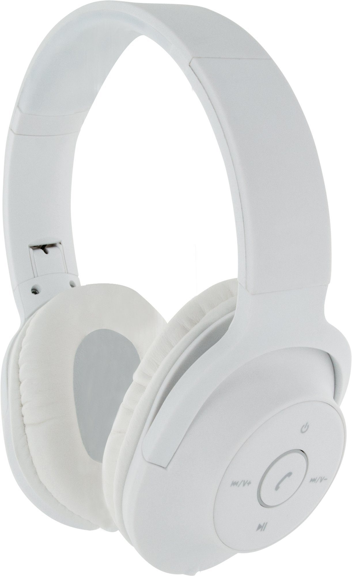 Schwaiger KH220BTW 512 Bluetooth-Kopfhörer (Bluetooth, einstellbare Kopfhörerbügel) Weiß