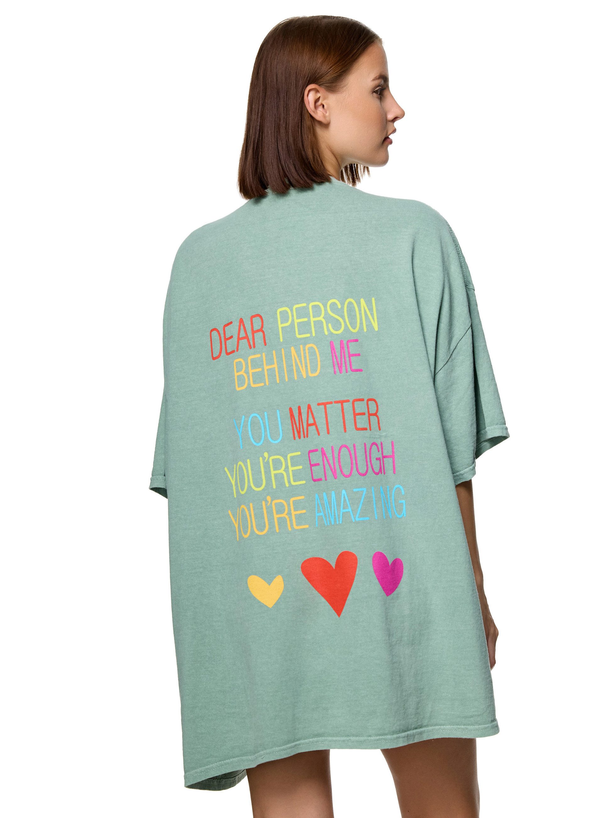 Worldclassca T-Shirt Worldclassca Oversized Print You günstig online kaufen