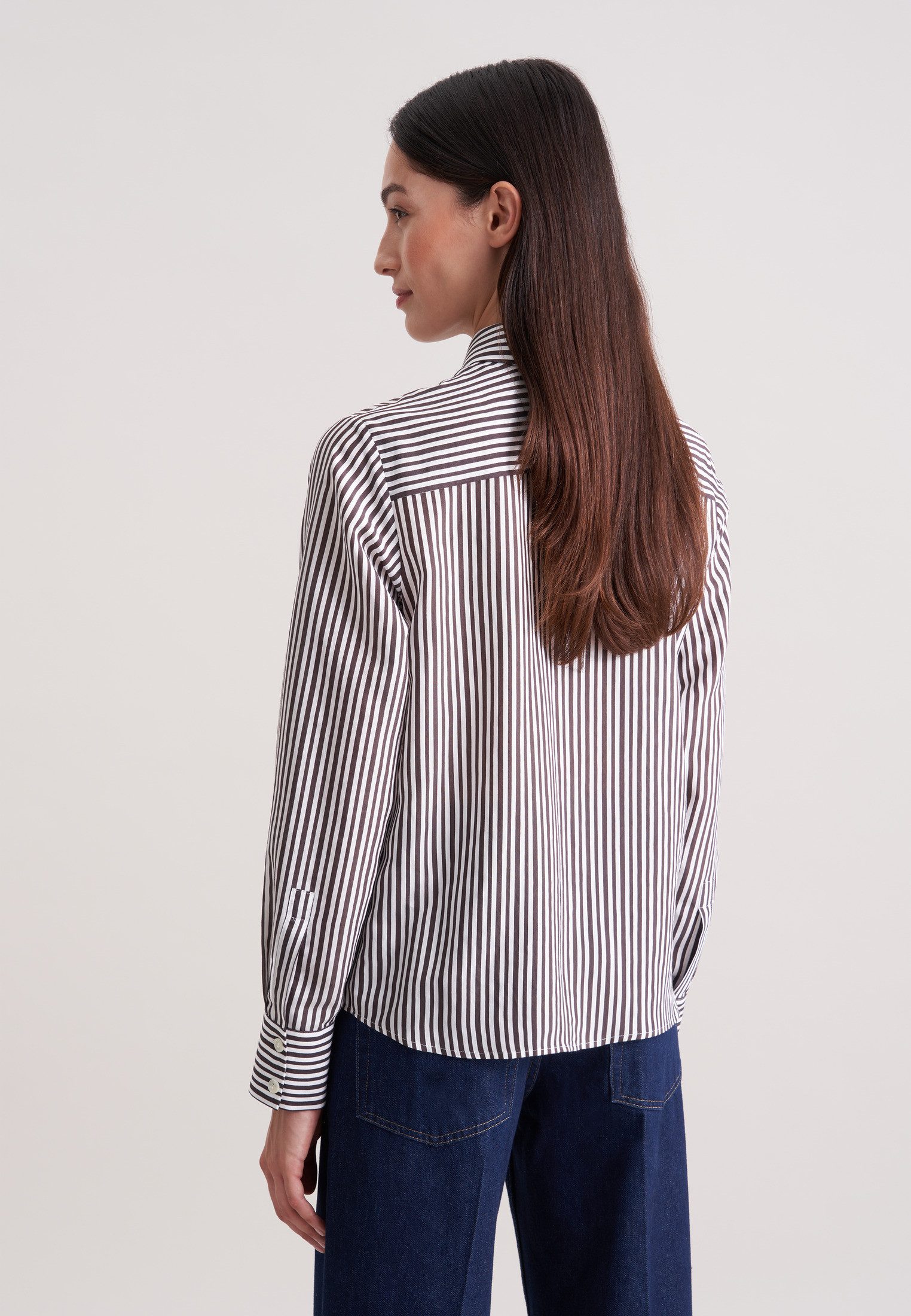 seidensticker Klassische Bluse 1/1 Gestreift günstig online kaufen