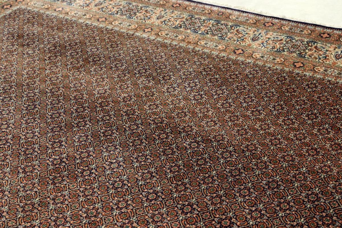 Orientteppich Moud 341x347 Quadratisch, / Höhe: 12 mm rechteckig, Handgeknüpfter Orientteppich Perserteppich Nain Trading
