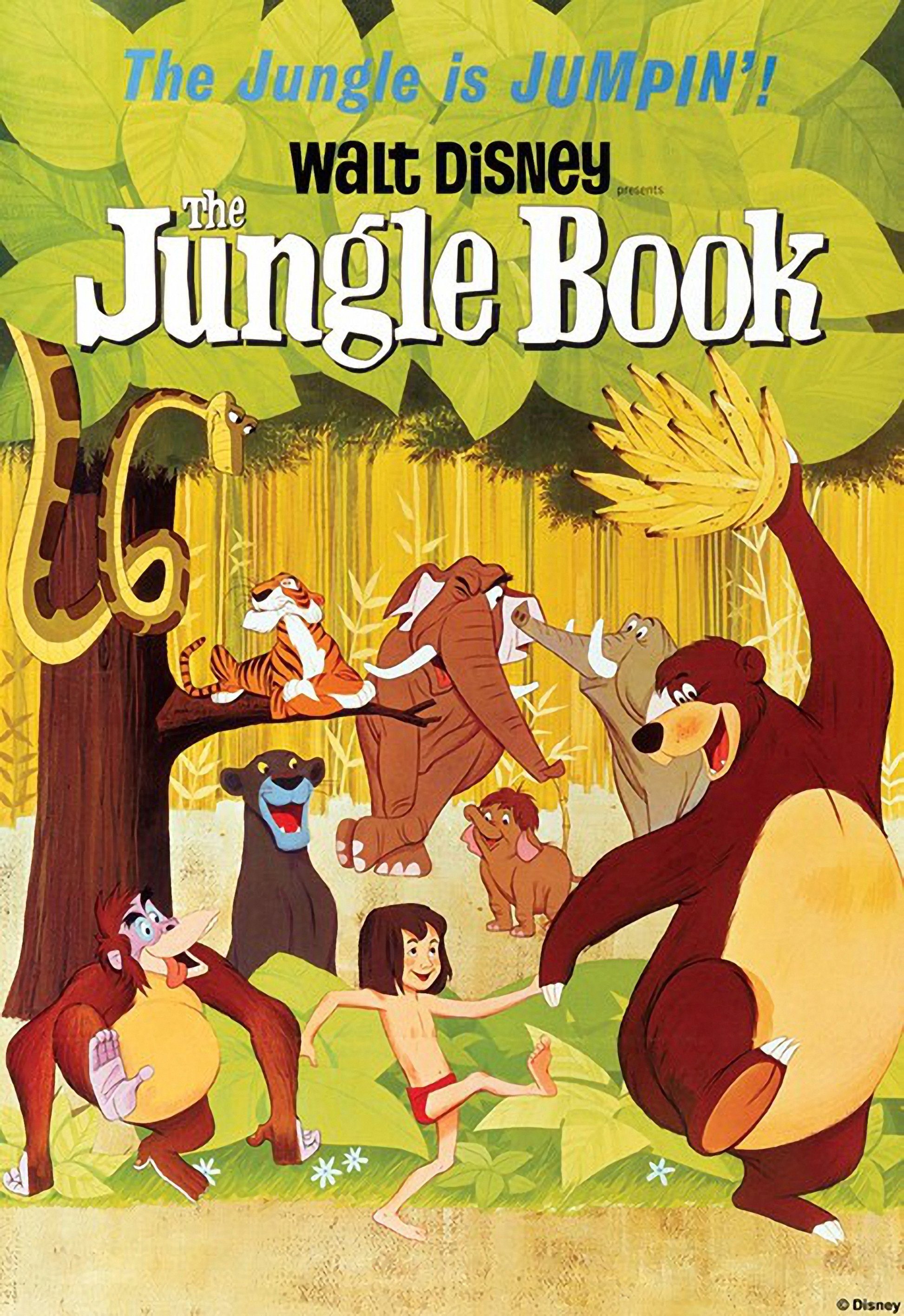 Leinwandbild home for Art Book, the Jungle Disney