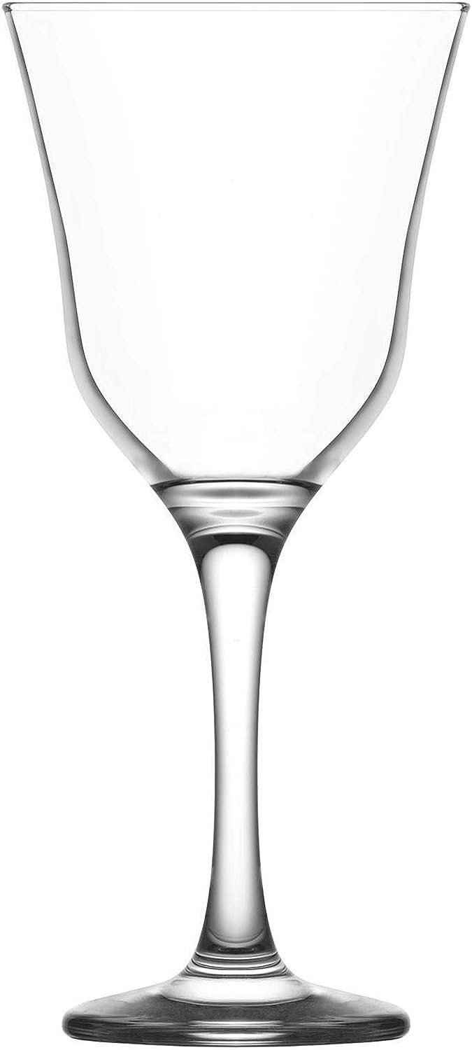 ml Weingläser Glas Weinglas Gläserset Glas LAV Weinkelch, 370 6 Set teilig VLS584