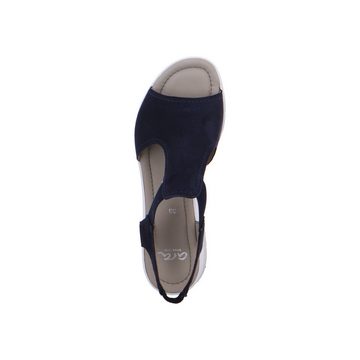 Ara Lido - Damen Schuhe Sandalette Rauleder blau