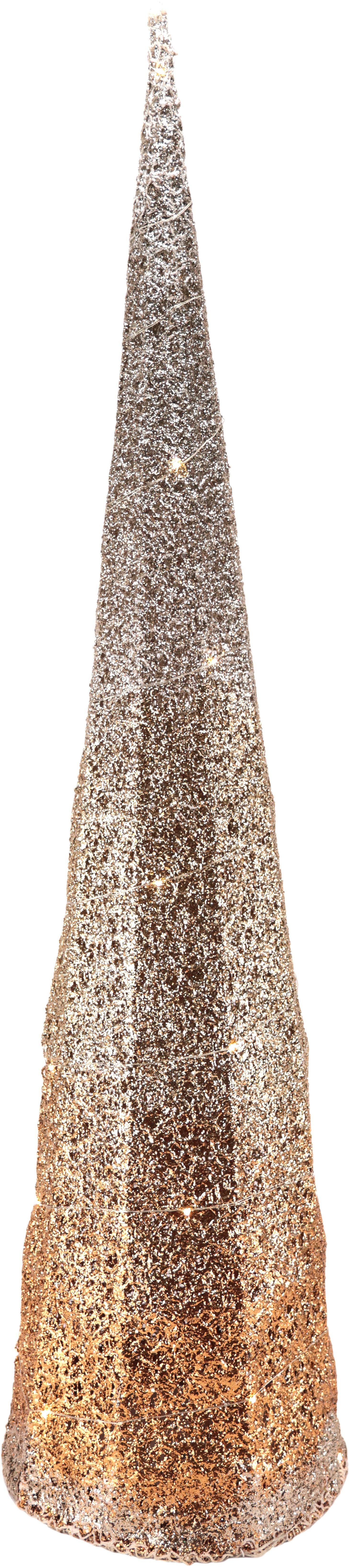 I.GE.A. LED-Dekofigur LED-Pyramide (1 St), Tannenbaum Baum batteriebetriebe günstig online kaufen