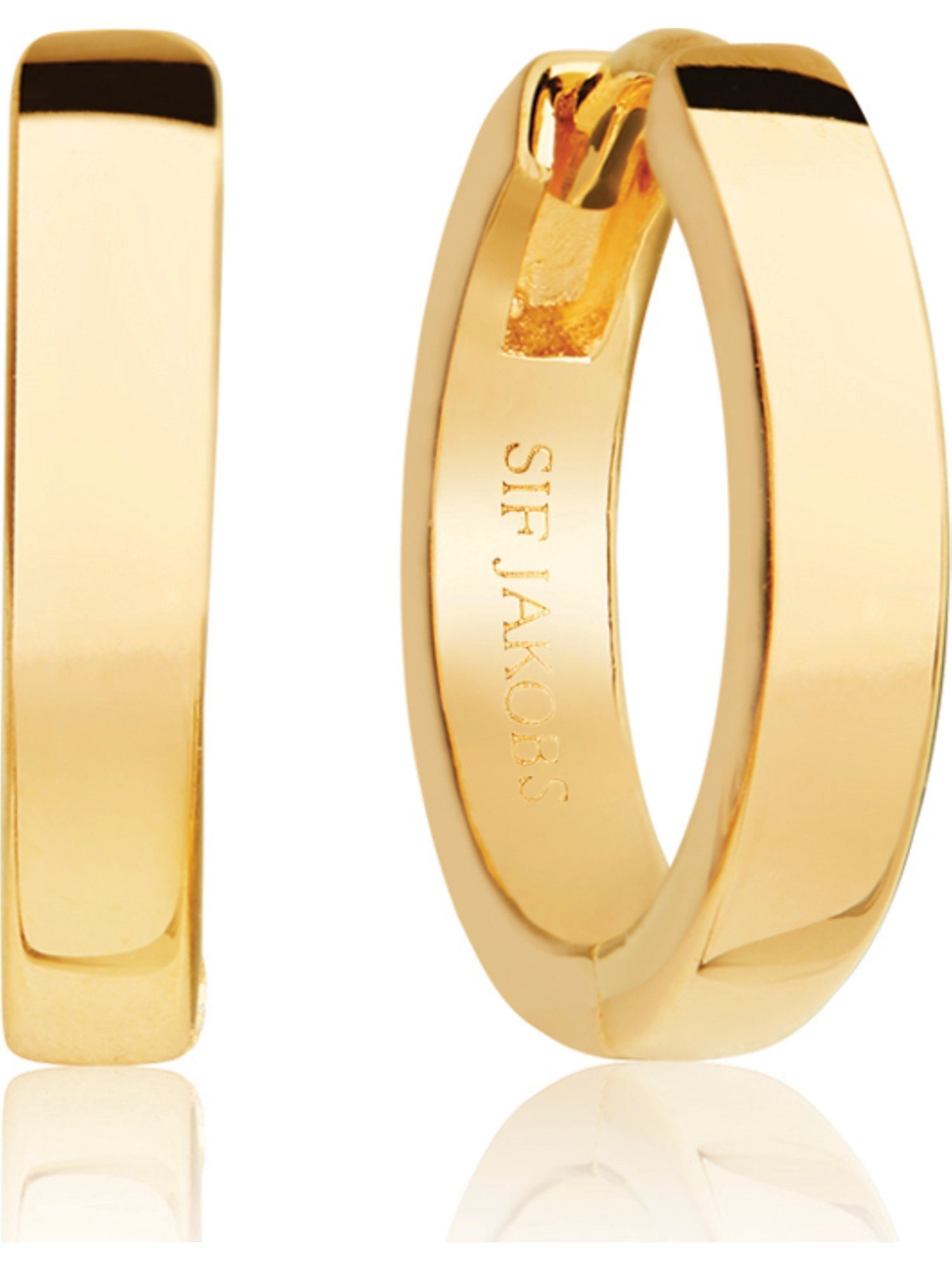 Paar Creolen Sif Jakobs Jewellery Damen-Creolen 925er Silber