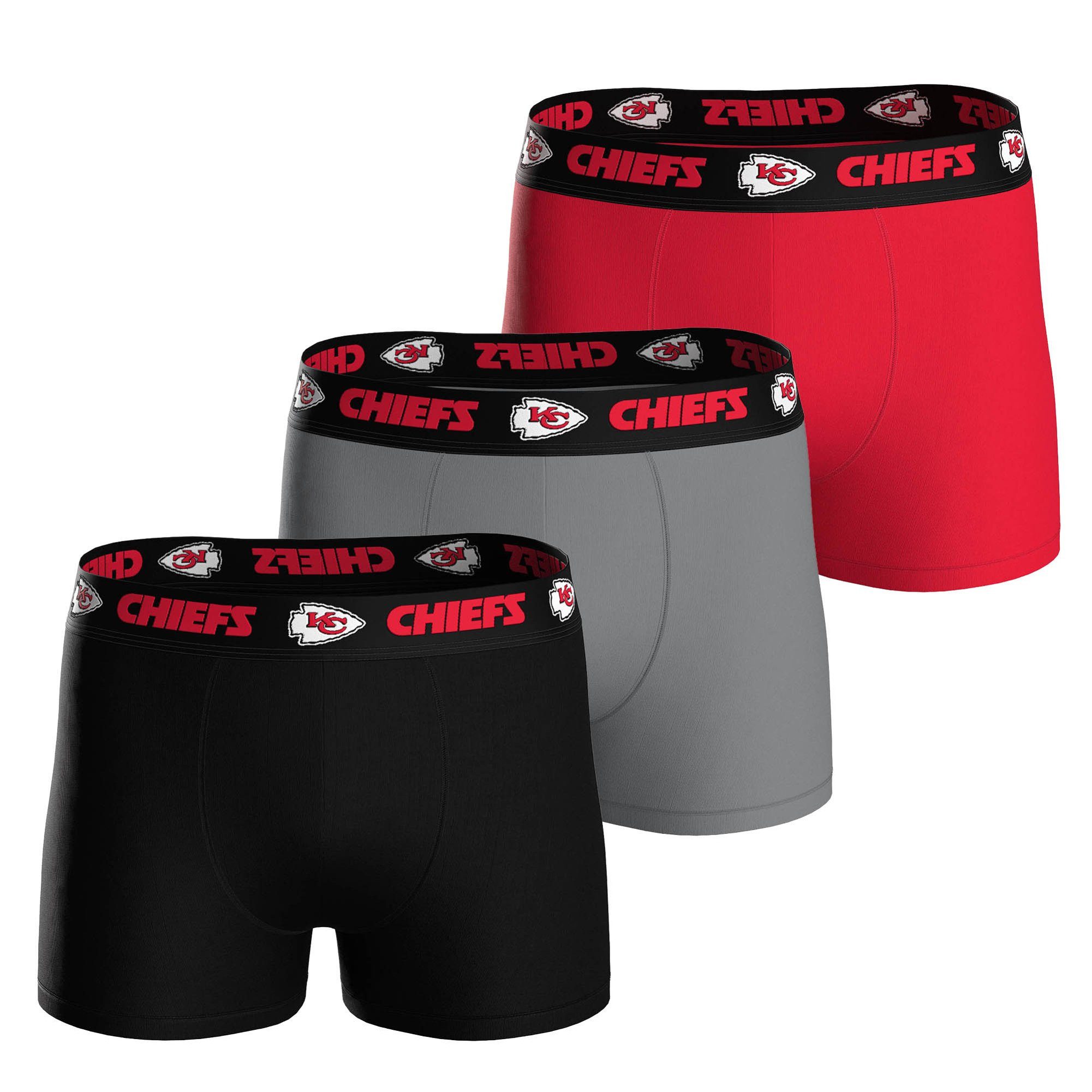 Boxer Herren Boxershort 3er Pack Baumwolle