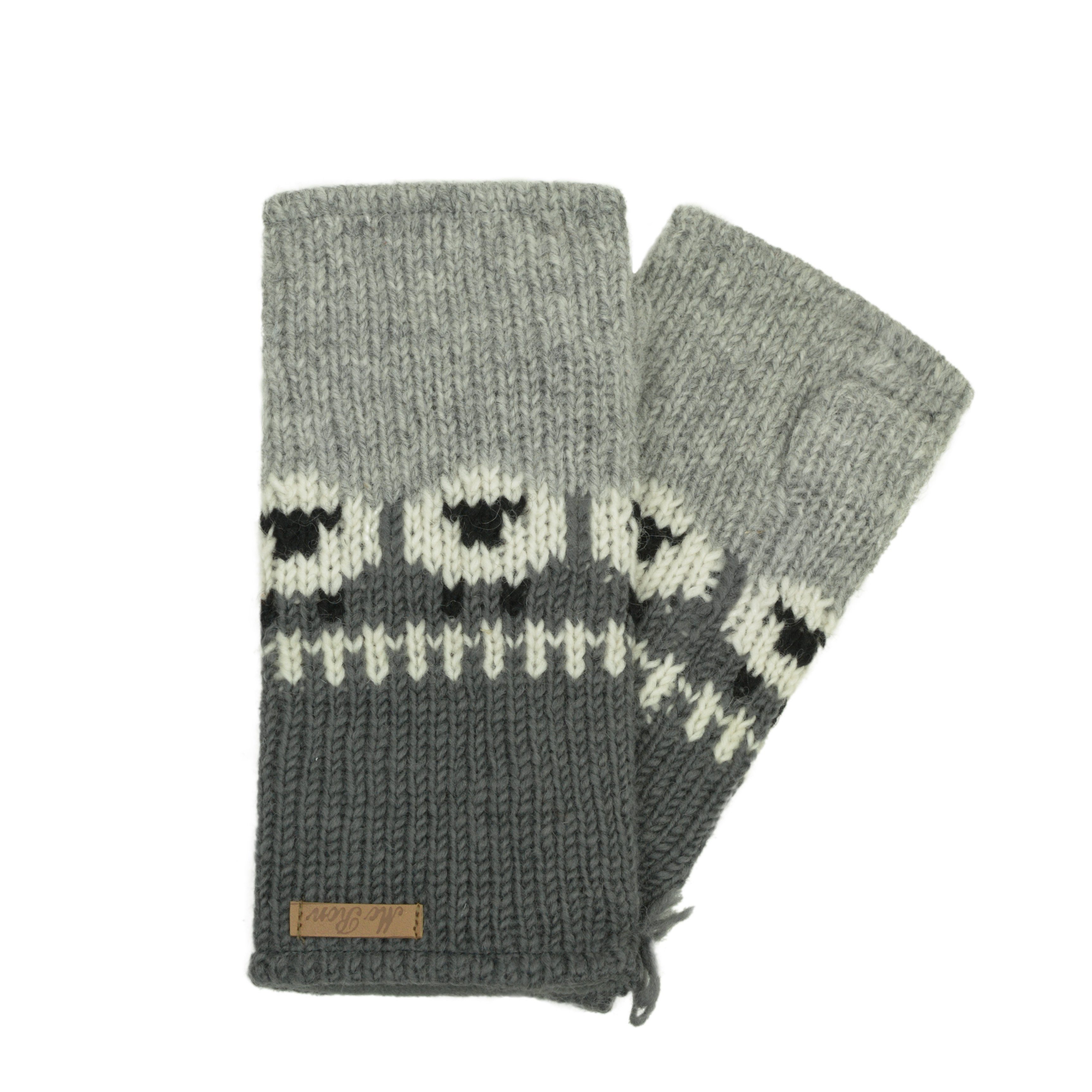 McRon Armstulpen Pulswärmer im Schaf Design "Modell Samarina" hoher Schurwo günstig online kaufen