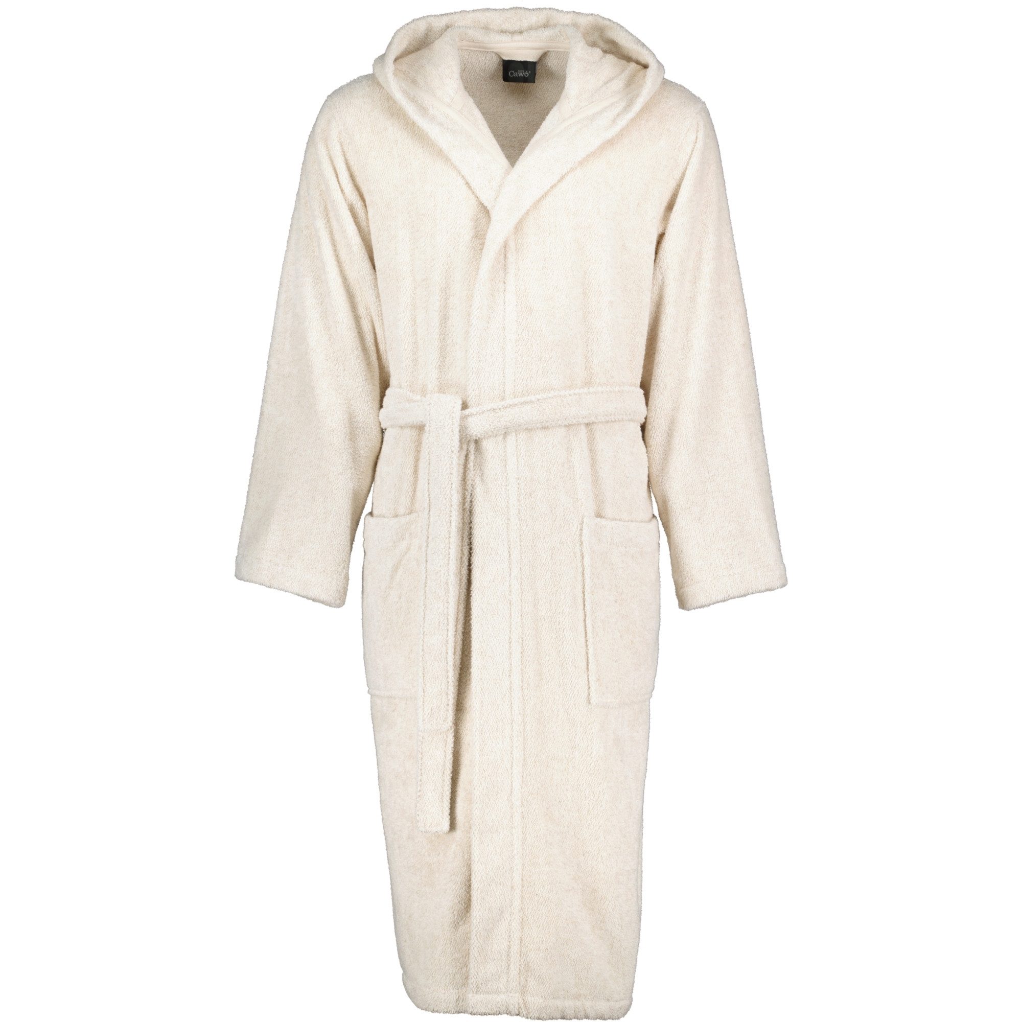 Cawö Home Herrenbademantel SAUNA Cotton & Hemp 847 Kapuze Frottier, Kapuze, günstig online kaufen