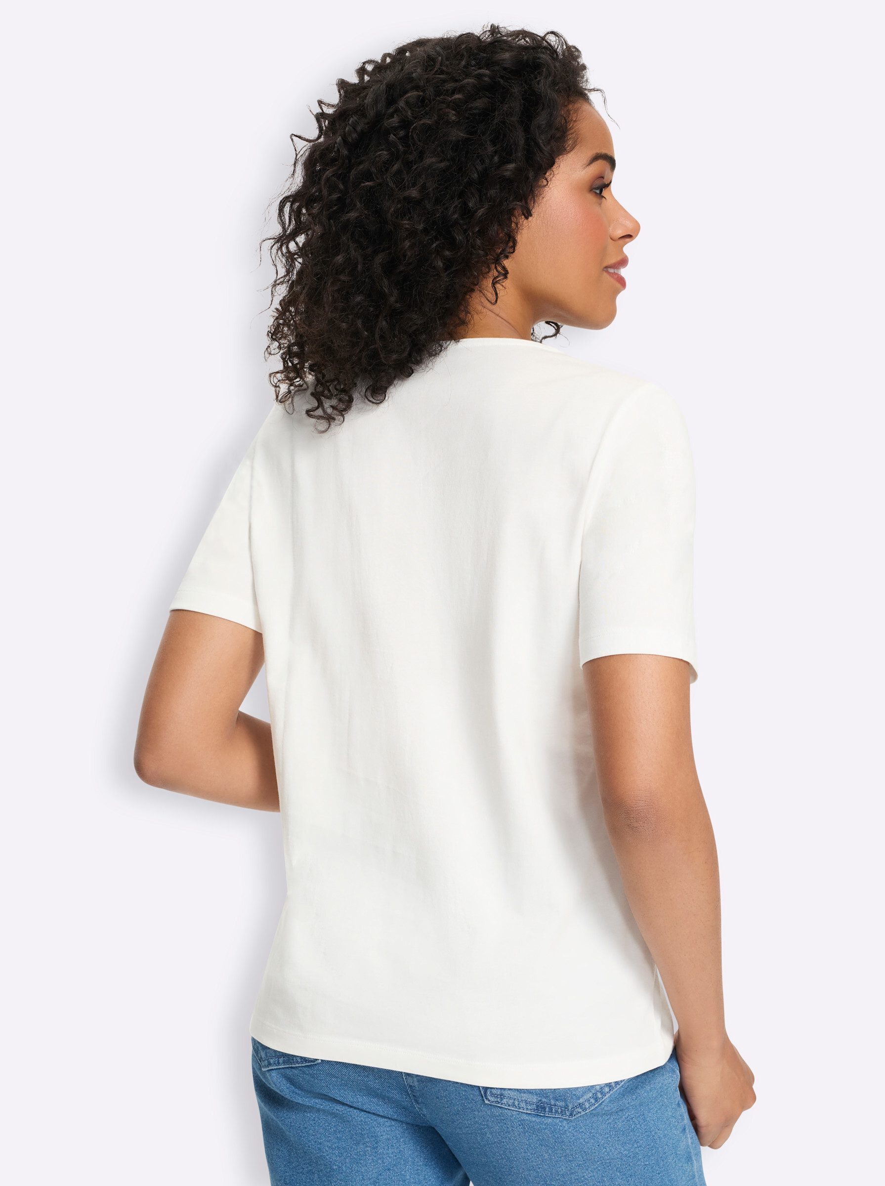 Sieh an! T-Shirt Doppelpack Shirts Kurzarm