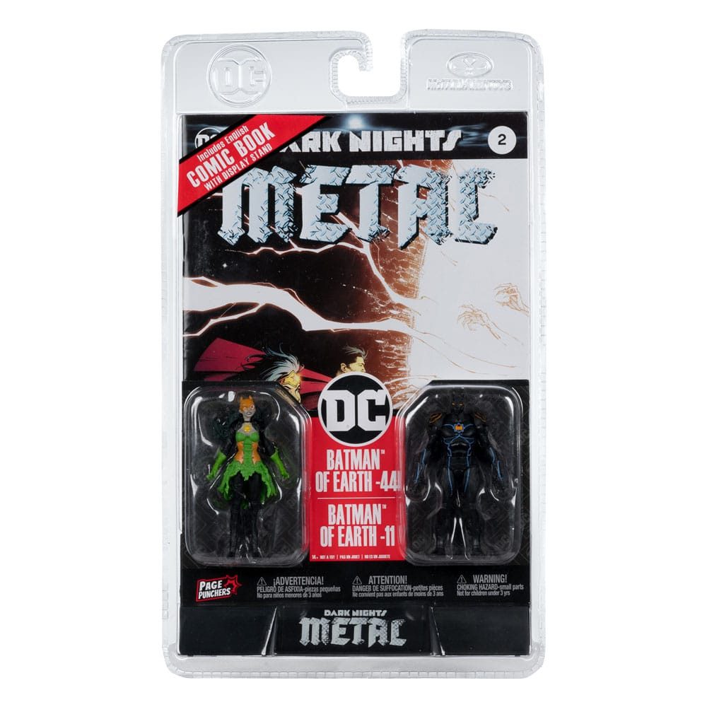McFarlane Toys Actionfigur Batman of Earth-44 & Batman of Earth-11 (Dark Nights: Metal) 8 cm