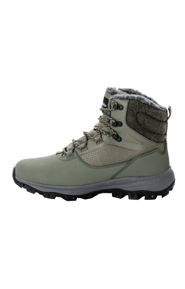 Jack Wolfskin Everquest High Texapore (warm, wasserdicht, PFC-Frei) olivegrün Herren Winterstiefel