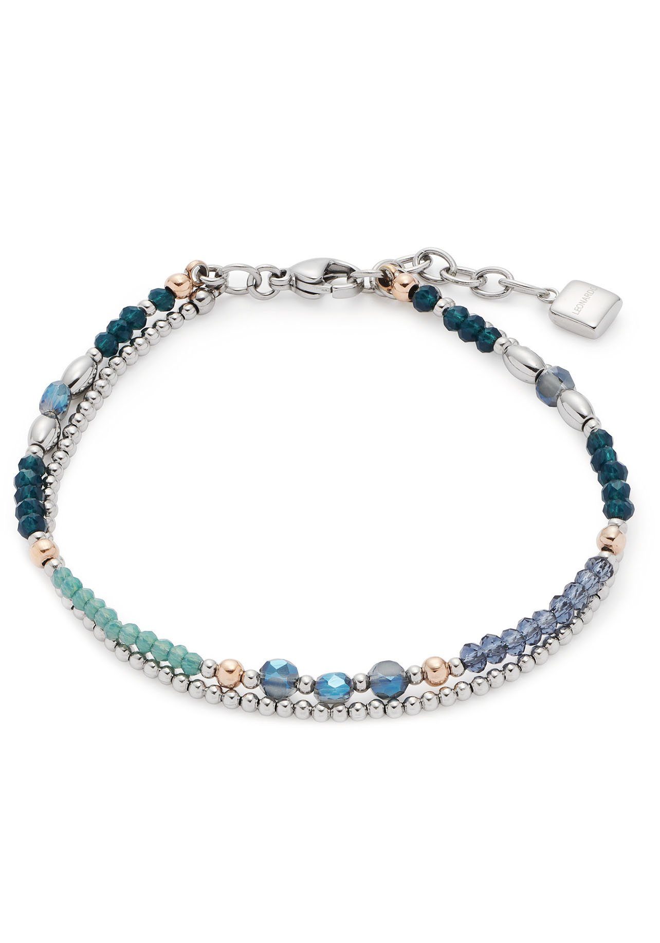 LEONARDO Edelstahlarmband Natalina, 017908, mit Glasperle günstig online kaufen