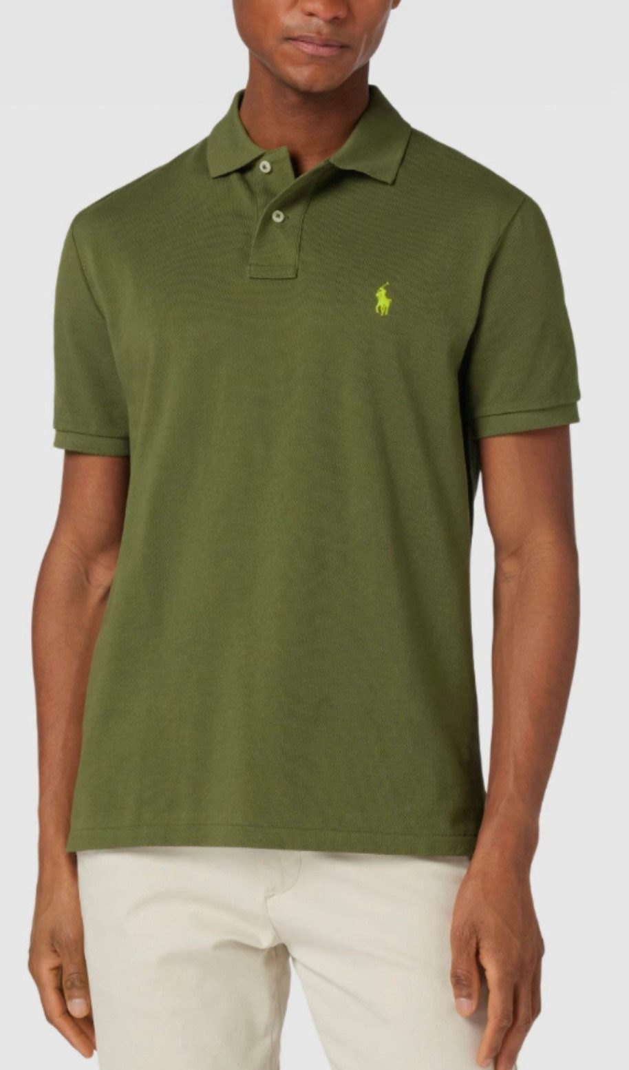 Polo Ralph Lauren Poloshirt Herren Polohemd Custom Slim Fit Pony Sofortige Authentifizierung über das Ralph Lauren-System möglich