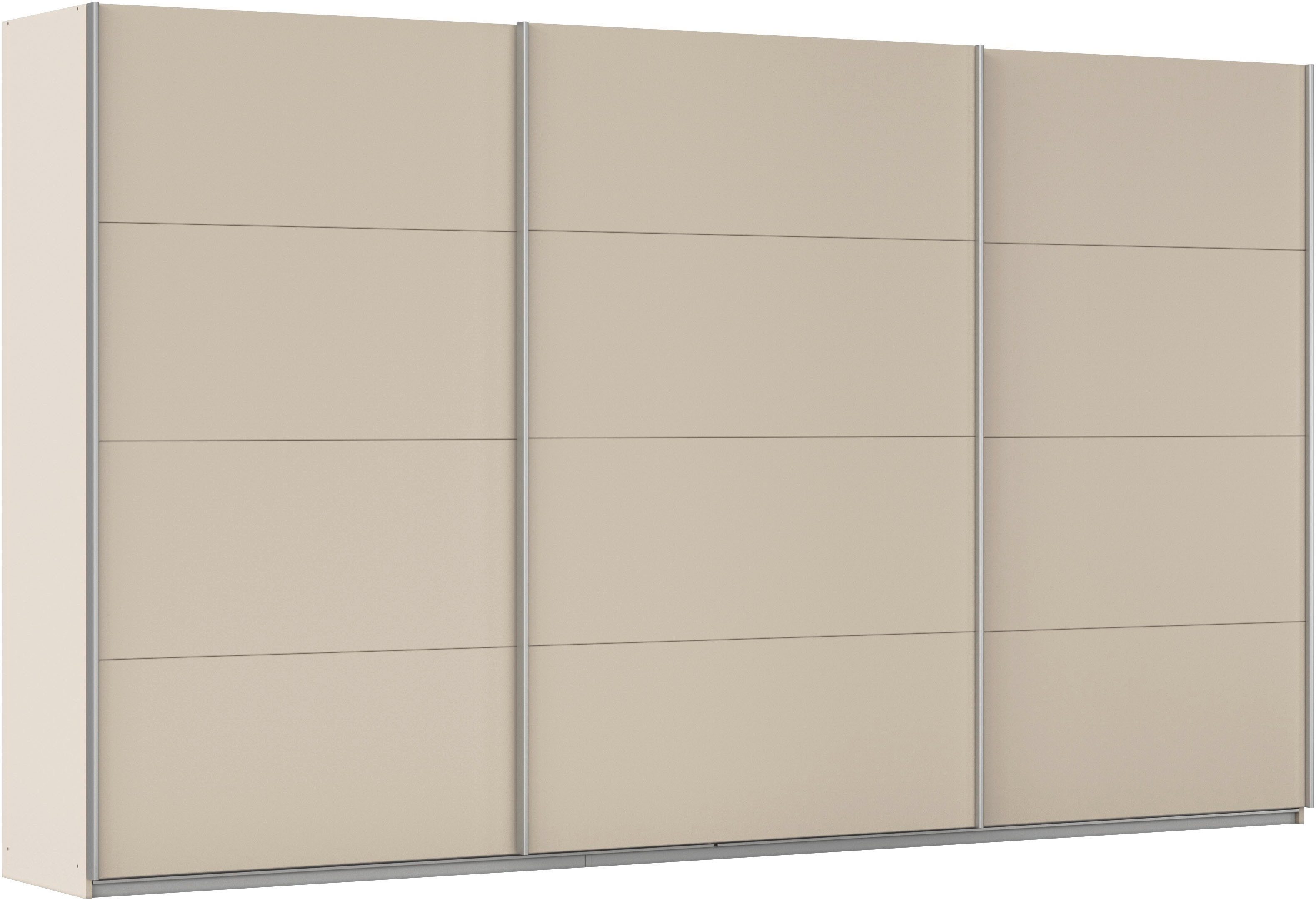 OTTO home Schwebetürenschrank Kleiderschrank Schrank Garderobe AGORDO mit Dekor- oder Hochglanzfront (Breiten 203/271/315/360 cm in drei Griff-Farben - NEU: Farbe SCHWARZ) durchdachte Innenausstattung, in 4 Breiten und 2 Höhen MADE IN GERMANY