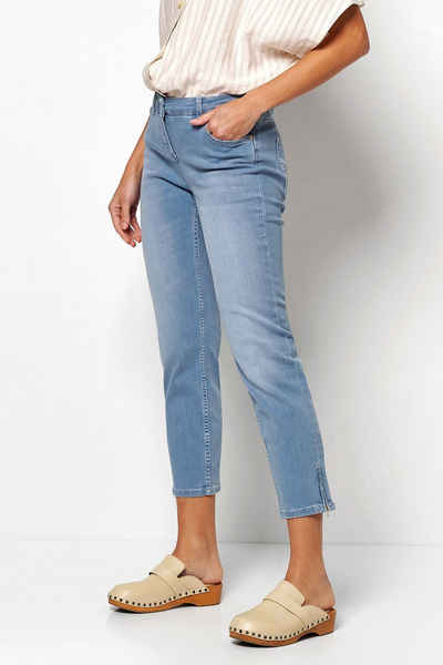 TONI 5-Pocket-Jeans Perfect Shape mit Saumzippern