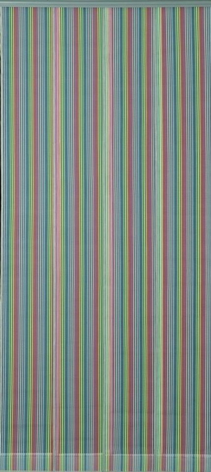 CONACORD Insektenschutz-Vorhang Decona Türvorhang Moskito Fresh Moskitovorhang bunt, 90 x 200 cm, Polyester - Länge und Breite individuell kürzbar