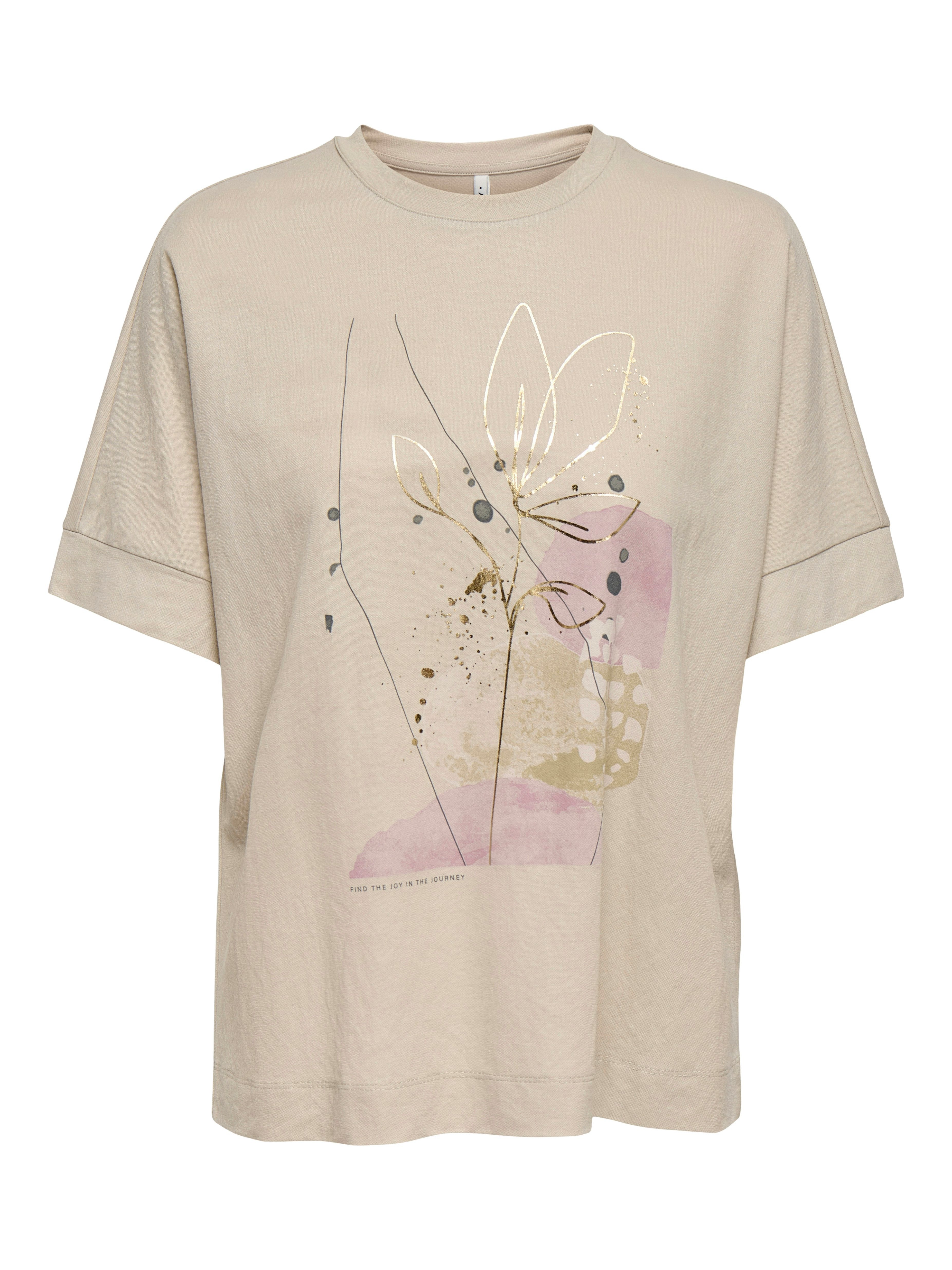Kurzarmshirt ONLJANY S/S O-NECK PRINT TOP BOX JRS