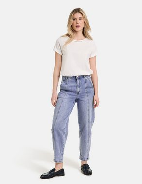 Taifun Stretch-Jeans 3/4 Jeans Balloon Fit