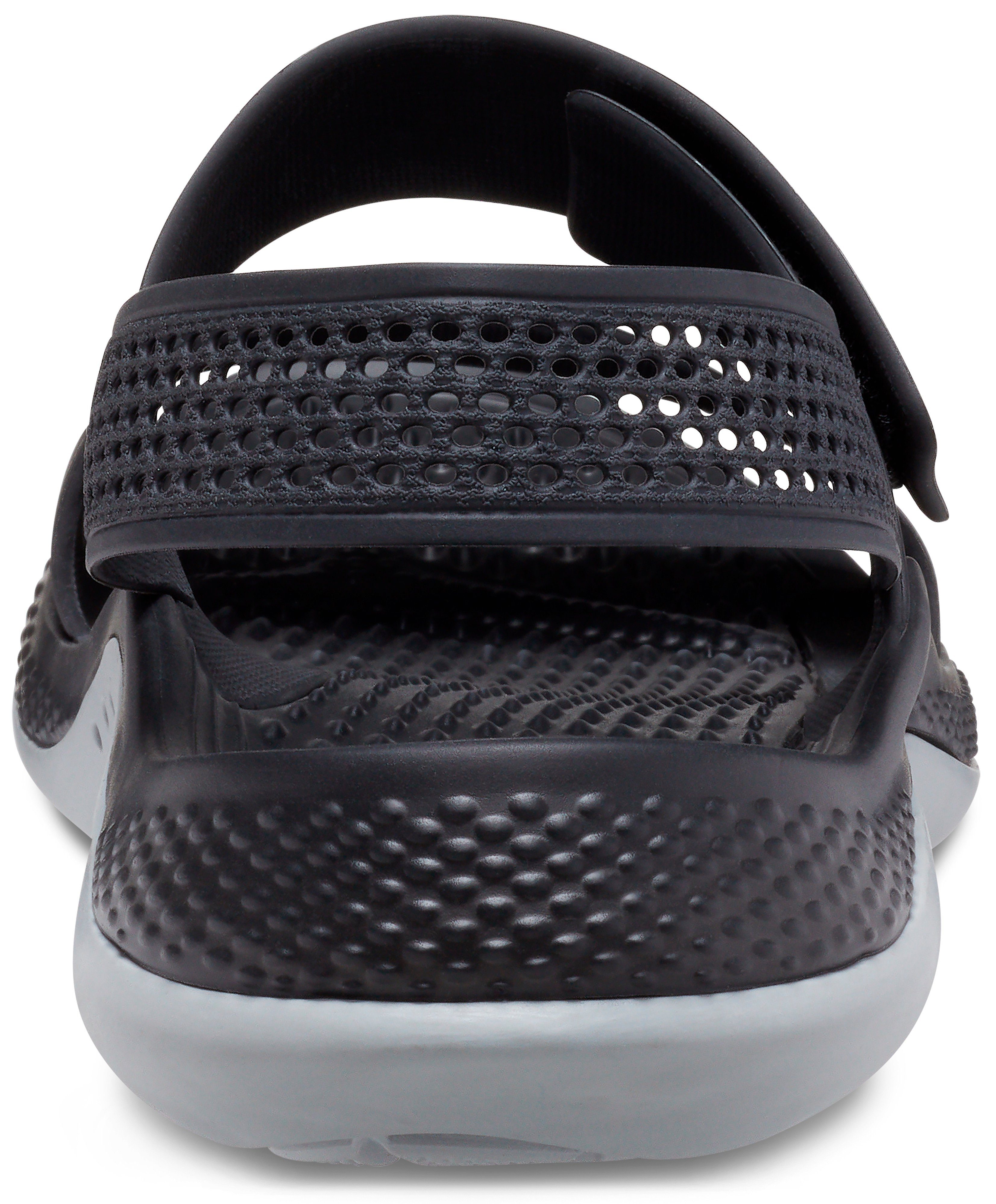 Laufsohle Sandal Crocs 360 flexibler schwarz-grau Sandale mit LiteRide