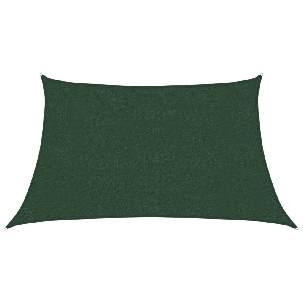 vidaXL Sonnensegel Sonnensegel 160 g/m² Dunkelgrün günstig online kaufen