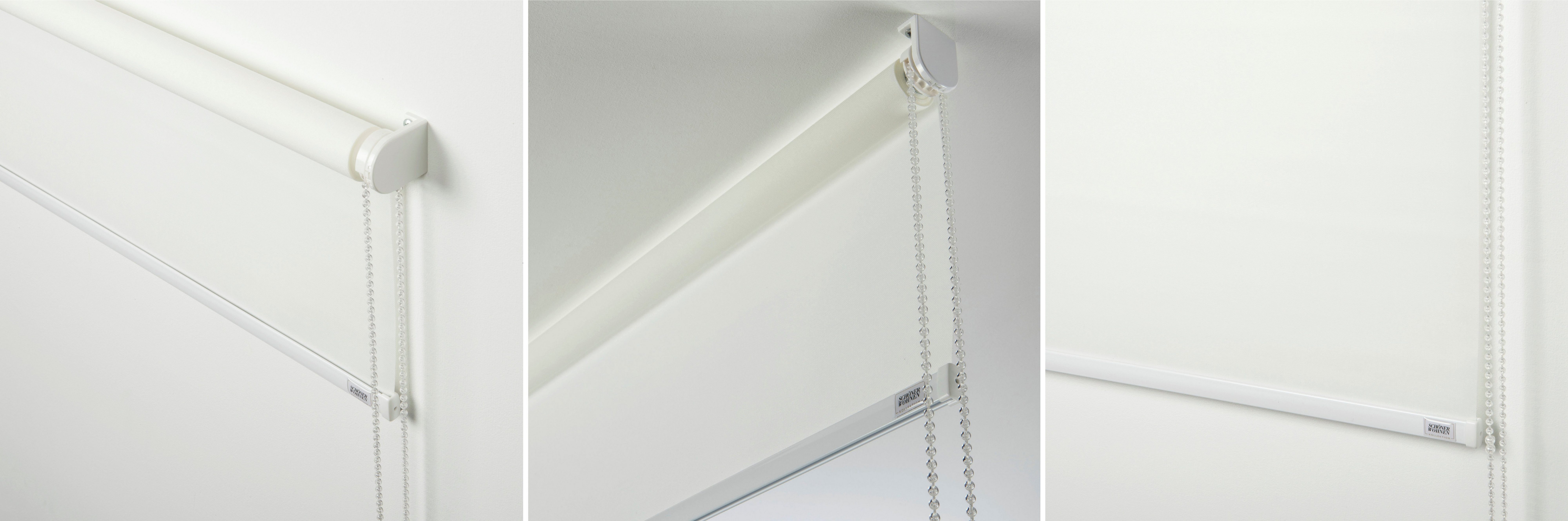 Seitenzugrollo Tageslichtrollo Tizia, SCHÖNER WOHNEN-Kollektion, blickdicht, mit Bohren/ohne Bohren, freihängend