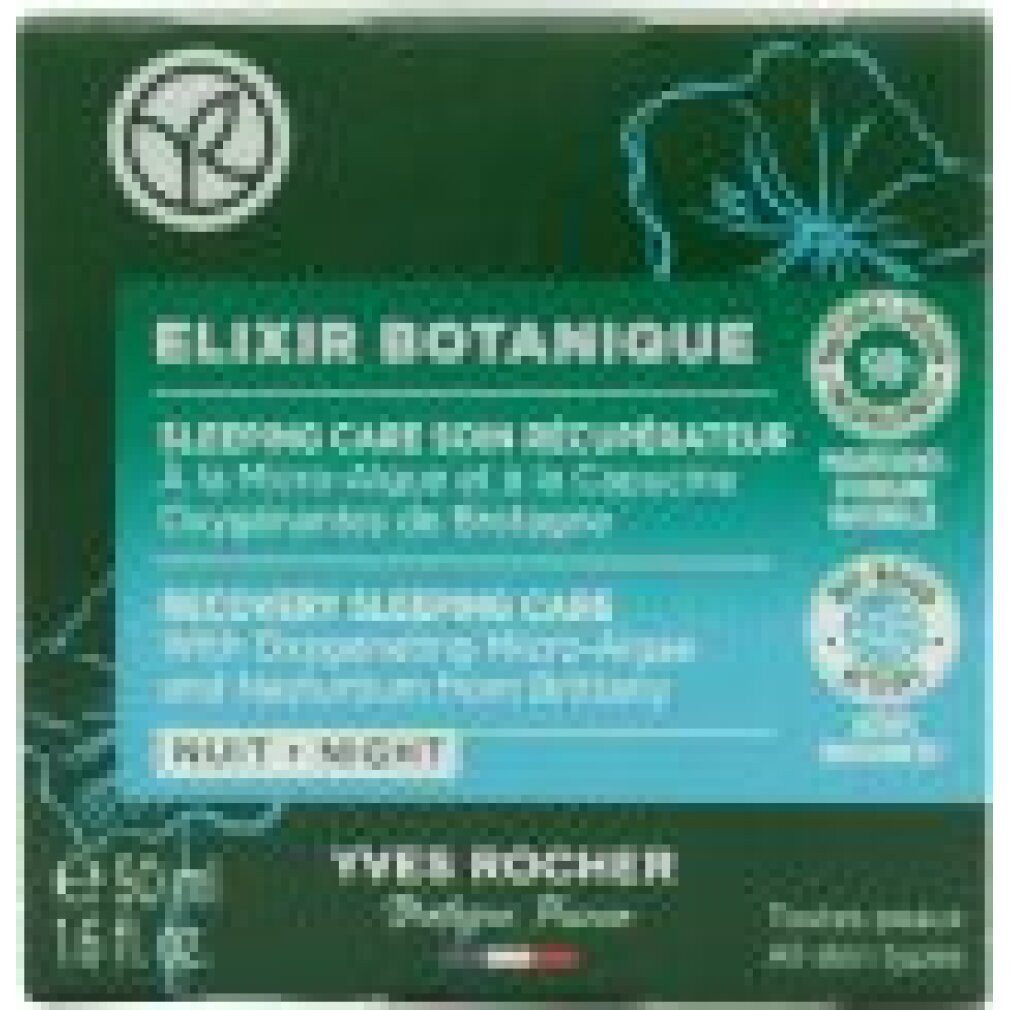 Yves Rocher Gesichtspflege Elixir Botanique Schlafen Pflege Nachtcreme