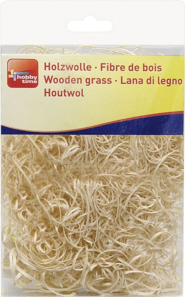Thumbnail - Glorex Bastelnaturmaterial Glorex Holzwolle in Box 20 g natur