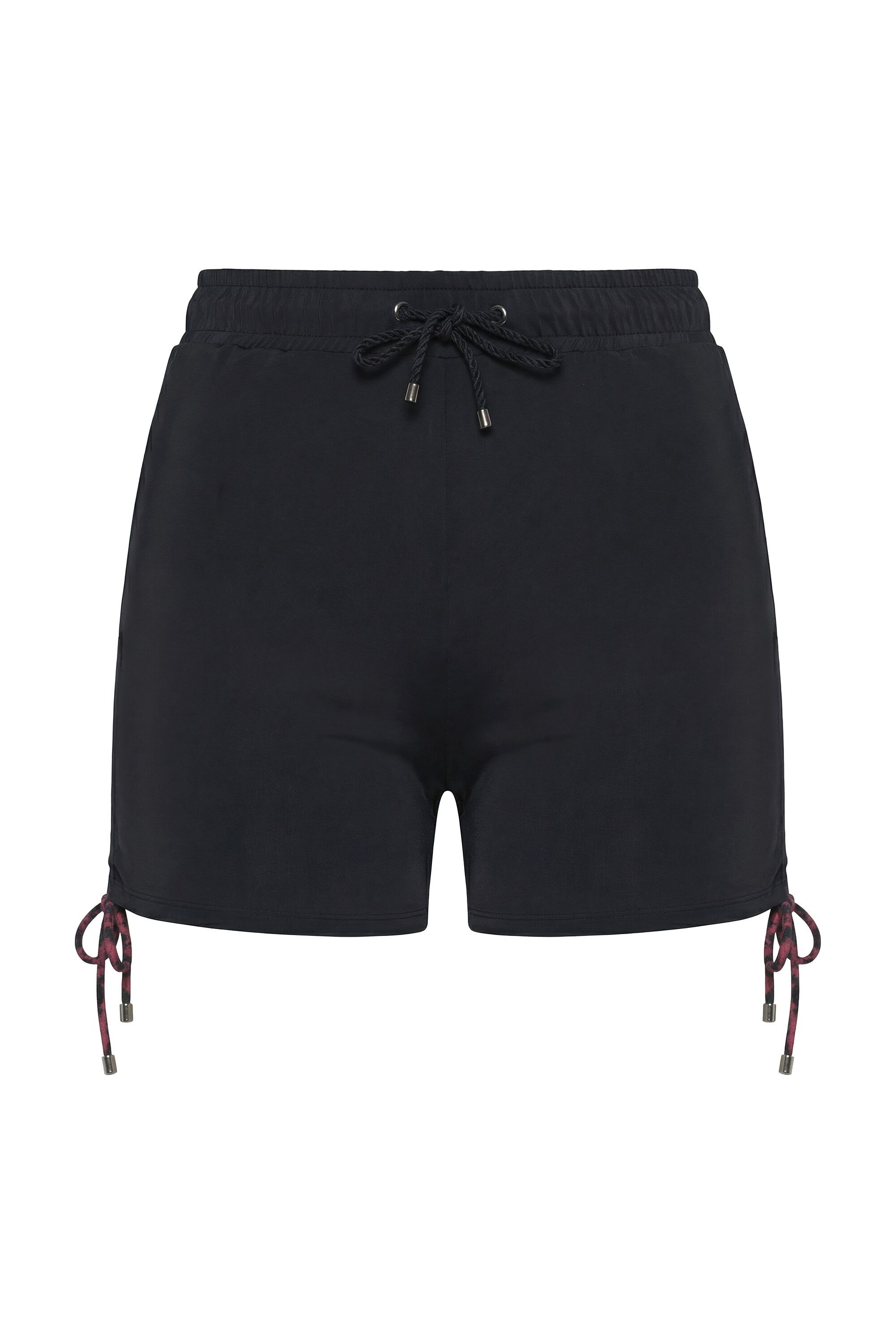 Studio Untold Soft-BH Bade-Shorts seitliche Raffung Elastikbund günstig online kaufen
