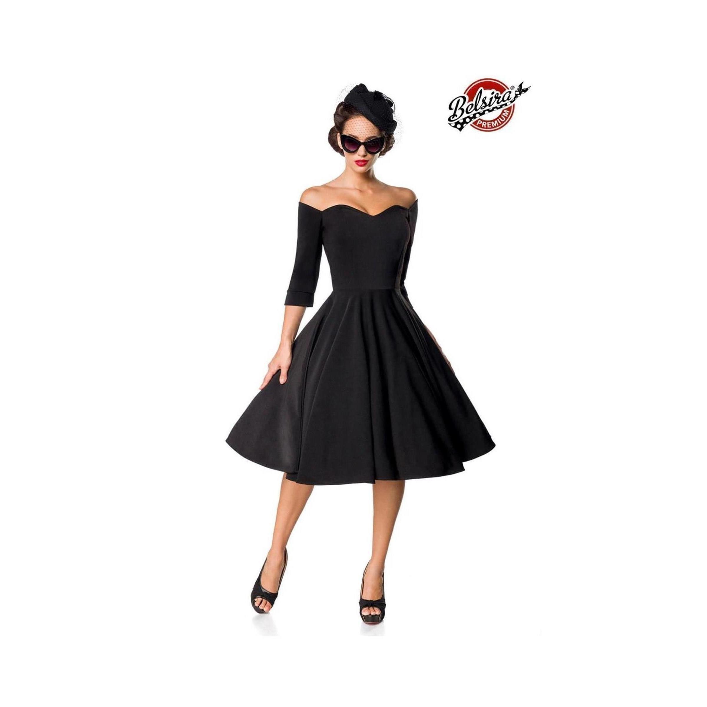 BELSIRA Trachtenkleid Belsira - Premium Vintage Swing-Kleid - (2XL,3XL,4