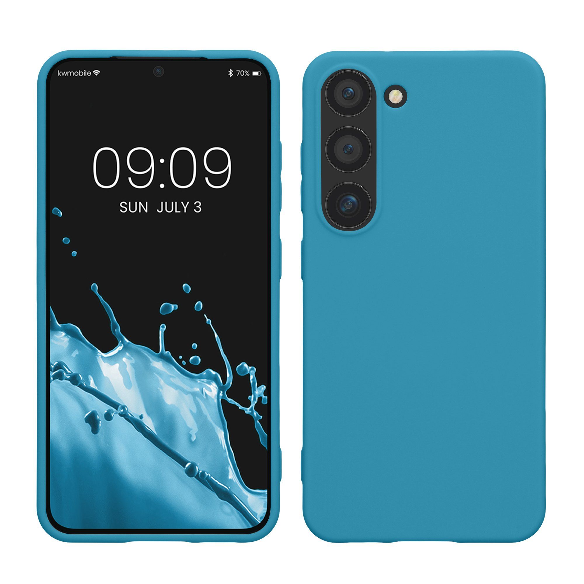 kwmobile Handyhülle Hülle für Samsung Galaxy S23, Hülle Silikon - Soft Handyhülle - Handy Case Cover