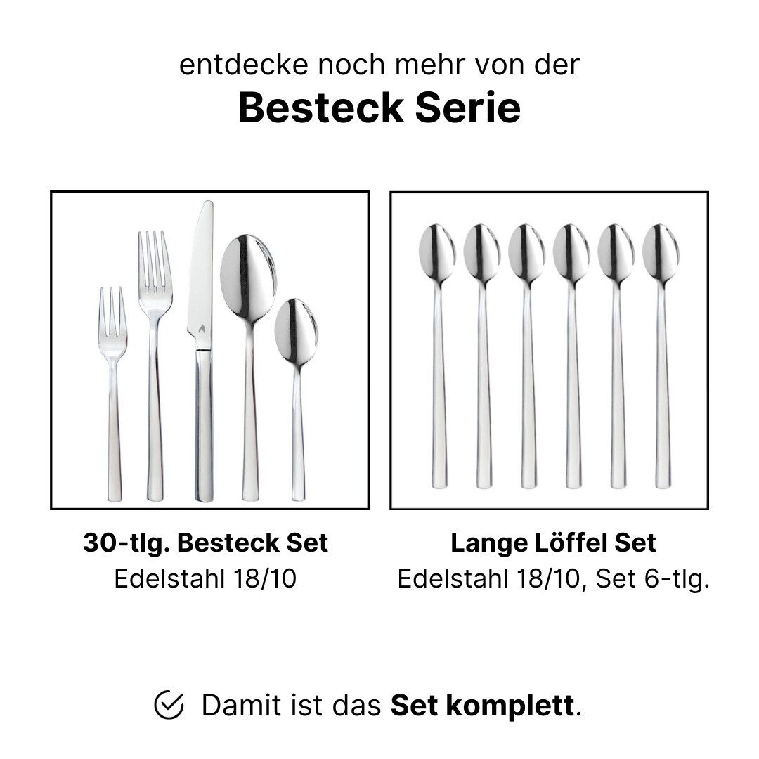 LIVINA HOME Tortenheber Premium Tortenheber + Tortenmesser, Edelstahl 18/10, Set 2-tlg., 18/10 Edelstahl, Rostfrei, Spülmaschinengeeignet, Valentinstag Sale!