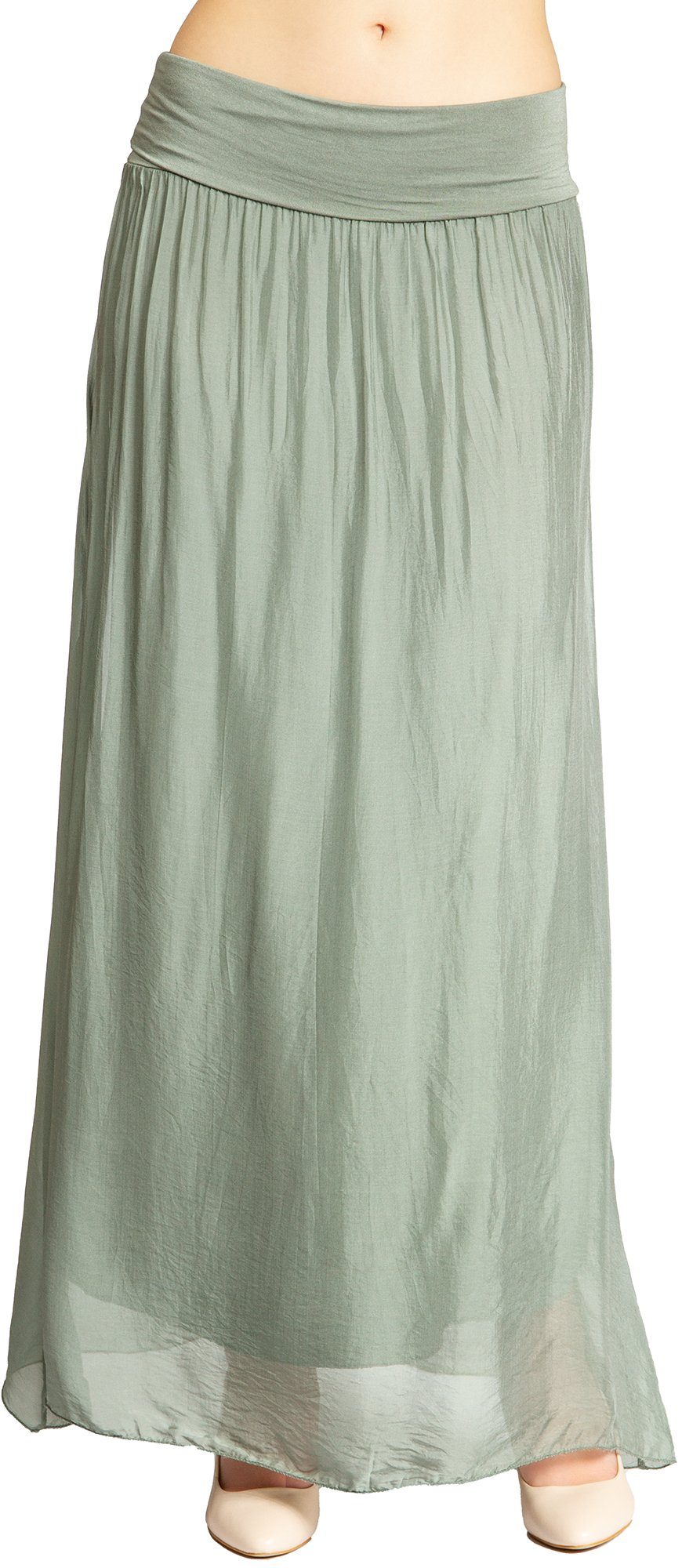 Caspar Faltenrock RO025 eleganter leichter Damen günstig online kaufen