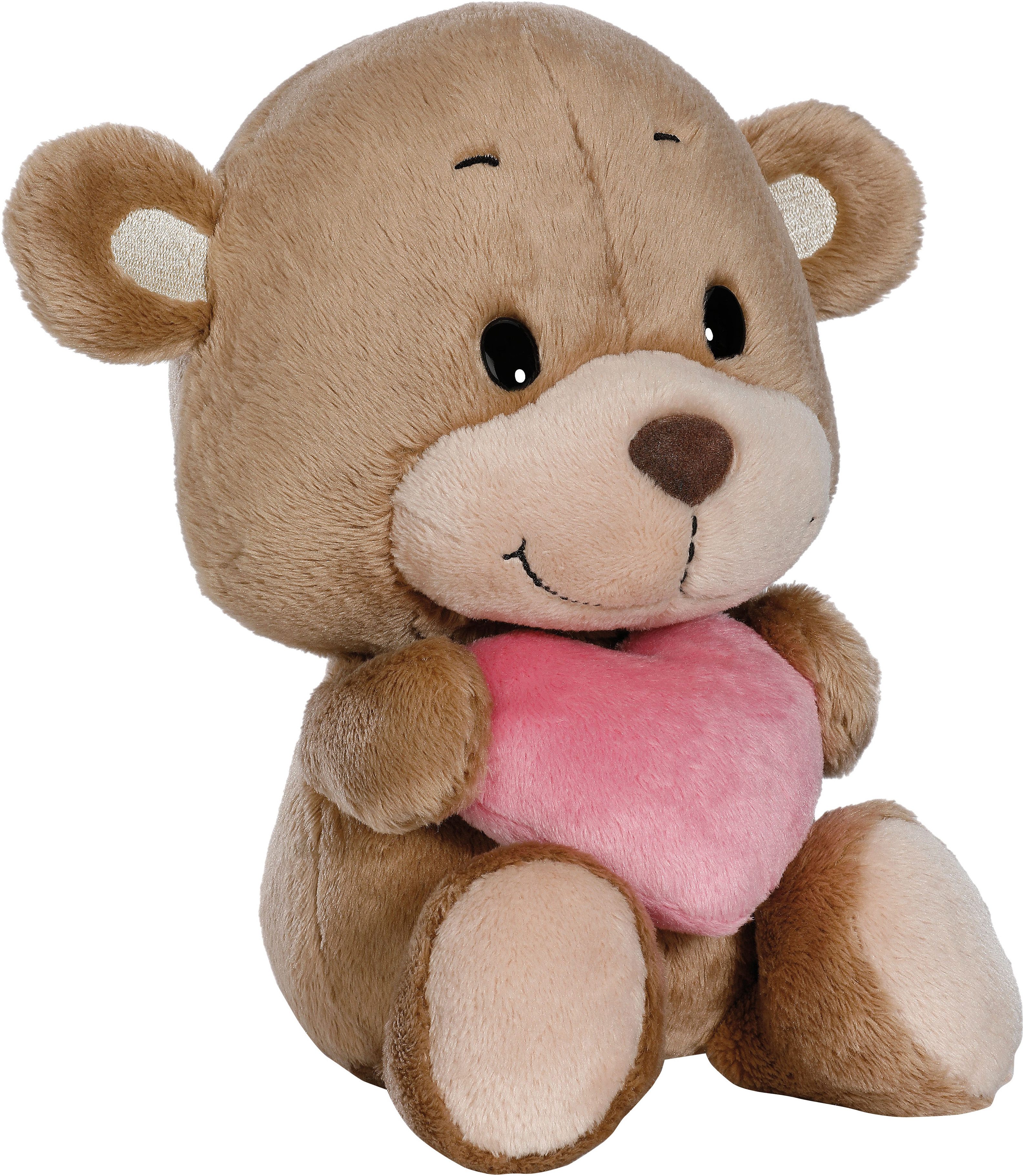 Nici Kuscheltier Bär mit Herz, 22 cm