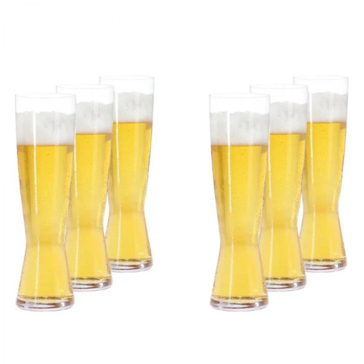 SPIEGELAU Bierglas Pilsgläser Beer Classic (6-teilig)