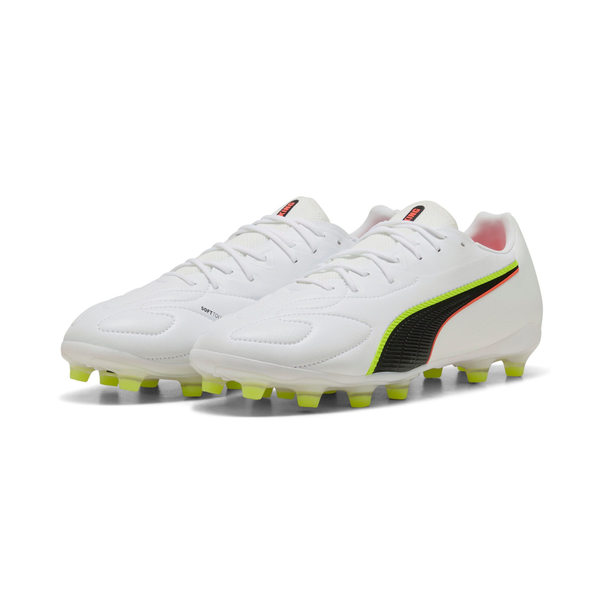 PUMA KING 20 MATCH FGAG Fußballschuh für Rasenplätze und Kunstrasen, leichte Laufsohle aus Synthetik