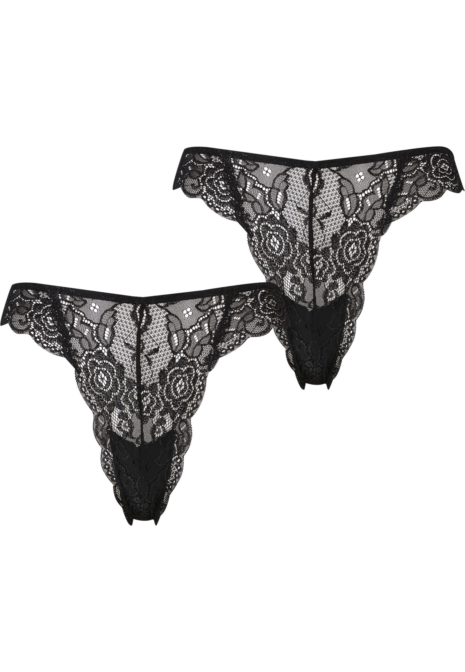 Panty Urban Classics Ladies Allover Lace Tanga 2-Pack